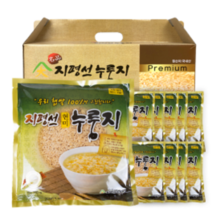우리 햅쌀 100% / 고향의 가마솥 누룽지 맛 그대로 / 지평선 현미누룽지 150g x 10봉