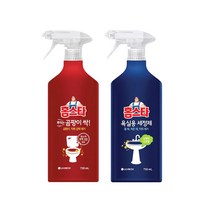 홈스타 뿌리는 [곰팡이 싹+욕실세정제] 750ml, 1세트