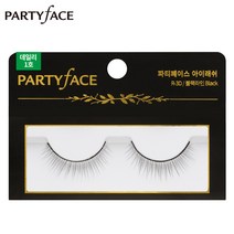 파티페이스 아이래쉬 속눈썹 월요일 자연스러운 느낌의 데일리 시리즈 4종, 월요일 : 데일리 I 내츄럴