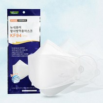 에코페어 뉴네퓨어 황사방역용마스크 KF94 화이트 대형 60p, 단일/상품