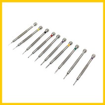 굿앤굿 시계 정밀 드라이버 십자 일자 낱개, 일자 -1.6mm(퍼플)