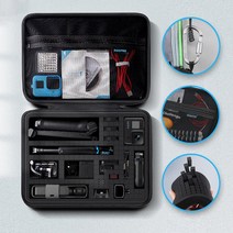 DIY 고프로 가방 인스타 360 가방 블럭형 망원경 악세사리 케이스 GOPRO INSTA360 액션캠, 중(26.5x18.7x5.8cm)