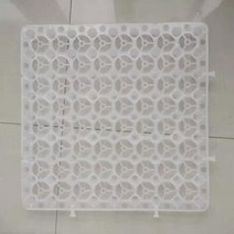 바닥배수판 드레인보드 배수 보드 농사 정원 옥상 플라스틱 매트, 새로운0.5mx0.5m(범프높이5cm) 4장