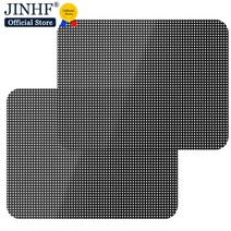 전면썬팅 자동차 스타일링 선 블록 차양 스티커 자동차 용품 정전기 스티커 42x38cm 2 개
