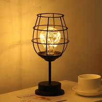 인블룸 심플 북유럽풍 바 카페 장식 LED등 6종+건전지세트, 01_글라스초롱_스탠드형