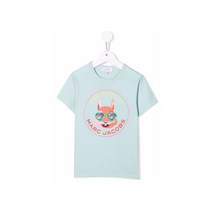 [마크제이콥스] 22SS 키즈 마스코트 로고 티셔츠 페일블루 W15603 77K