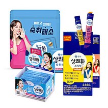 큐원 상쾌환 3g x 20포 파우치 케이스 스틱 젤리 레드 망고 숙취해소제, 상쾌환 3gx20개입 (케이스)
