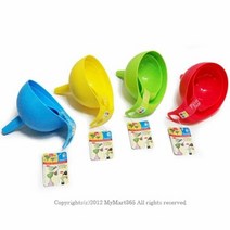 깔때기 세트 여과기 오일 주입기 플라스틱 깔대기 2p, 단품