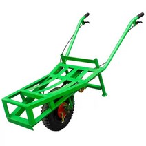 가솔린 엔진 트롤리 카트기 운반용 퇴비 축사 비료, 상세 페이지 참고, 일륜이송차량(동력이없는일체형)