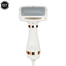 강아지드라이기 강아지에어탱크 애견드라이어 저소음 반려동물 털 반려견 미용 및 온도 긴 2 in 1, 1.US Plug