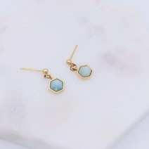 아마조나이트 귀걸이 원석 힐링스톤 전자파차단 디지털 스마트폰 스트레스 대인관계 진정효과 통증완화