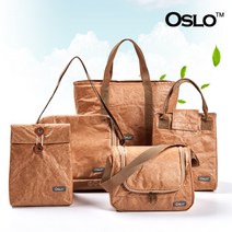 오슬로 타이벡 보온보냉 런치 피크닉 쿨러백 5종 2color, 브라운