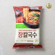 라이브잇 풀무원 장칼국수 2인분, 12개, 439g