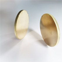 비즈공예 원석 원형 H62 황동 판 직경 50x3mm 3mm 두께 구리판 맞춤형 CNC 금속 가공, 한개옵션0