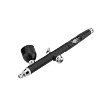 미세입자0.3mm 에어스프레이건 7cc통 자동차보수 공예, /레드