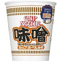 닛신 컵누들 된장라면 미소라멘 83g