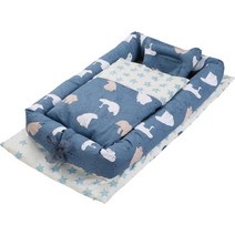 칠나무 어린이 유아 아기 침대 휴대용 여행용 3, F