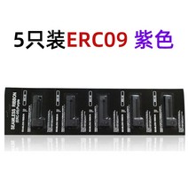 적용 SEAMLESSRIBBONE RC 09E 05 거치대 있음 종이 계기 마이크로 형 프린터기 잉크젯 2426199336, 1, 5개 색대 보라색 적용 ERC 09