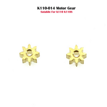 RC서보 아두이노서보모터 wltoys xk k110 rc 헬리콥터 액세서리 블레이드 기어 테일 모터 로터 헤드 캐노피 테일 esc 보드 서보 k110s 업그레이드 부품, 모터 기어