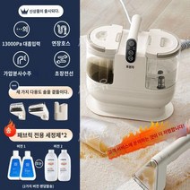 패브릭청소기 쇼파 매트리스 침구 흡입 세척, 화이트 표준패키지