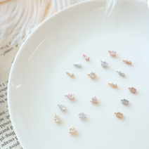 [1개]고리형 비즈반지 전용 팬던트 3탄 GP601-3 미니 물방울 실버 골드 로즈골드, 1.미니물방울(골드)