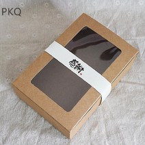 카톤 크래프트 스마스 상자 종이 선물 골판지 쿠키 포장 용품 패키지, [03] 50 Pcs, [01] 18x12x5cm