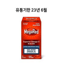 Schiff 메가레드 오메가-3 크릴오일 80정 (유통기한 23년 6월)