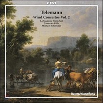 [CD] Michael Schneider 텔레만: 관악 협주곡 2집 (Telemann: Wind Concertos Volume 2)