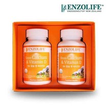 엔조라이프 칼슘 비타민D 세트 1000mg 120캡슐 60일분 2통 820917