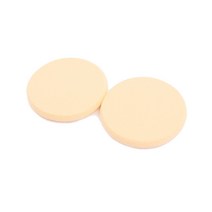 메이크업 원형 NBR 퍼프 2개입 1P 화장 라텍스 스펀지, 6개