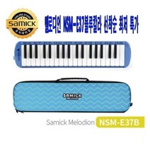 삼익악기 초등악기 멜로디언 NSM-E37B 음악준비물 멜로디혼 블루색상 9W47DFD4, 1개
