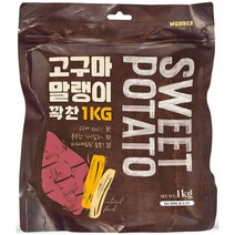 반려동물 고구마말랭이 대용량 강아지간식 1Kg, 1개