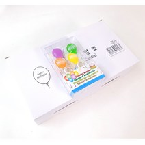 유니온캔들 민무늬 풍선초 벌룬 캔들 파티초 1박스(10EA), 1개, 이미지 참조