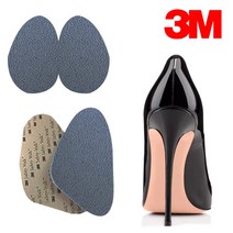 3M 구두 밑창 제화용 미끄럼방지 테이프 부착 패드, 남성용, 10set