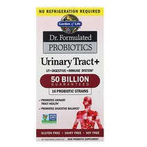 가든오브라이프 닥터 포뮬레이티드 프로바이오틱스 Urinary Tract+ 60베지캡슐, 1개, 60개입