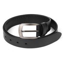 다이에나롤랑 남자벨트 길이조절가능 검정 가죽허리띠 MCB0013BK