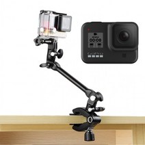 GOPRO HERO 9 더 잼 뮤직 마운트 악기 거치대 집게 고프로9 고프로8 고프로7 GOPRO9 블랙 호환 악세서리, 상세페이지 참조