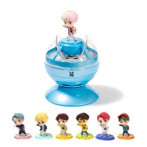 BTS 타이니탄 전멤버 캐릭터피규어 풀세트 +무선 미니 공기청정기 반영구 나노필터, RM(공기청정기)+피규어풀세트