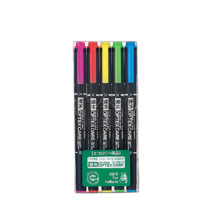 제브라 옵텍스 케어 5색 트윈형광펜 세트