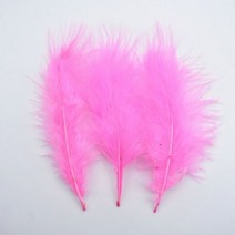 타조털 먼지털이개 먼지제거기 Marabouu 터키 깃털 공예품용 꿩 옷을 위한 보석 제작 용 흰색 카니발 액세서리 Plumas, 200개, 핫 핑크