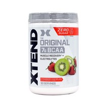 Xtend BCAA 스트로베리 키위 스플래쉬맛 30 서빙 글루타민 함유, 1개, 기본