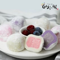 아침에떡 [아침에떡]아이스 생크림 찰떡 40개입/2가지맛, 바나나  (40개입)