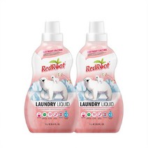 레드루트 [레드루트] 유기농 유아 아기 세탁세제 스위트플로랄 1L 2개, 1세트