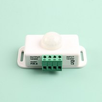 재실 감지기 모션 센서 조절 가능 스위치 자동 DC12 24V PIR 적외선 램프 무선 On-Off LED 스트립 빛, [02] WHITE, [01] 12-24V, WHITE