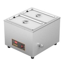 업소용 워머 보온고 뷔페 중국집 어묵 국탕 밧드, 디지털 디스플레이 4L 2개