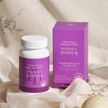 비타민하우스 멀티비타민 웰 75g, 60정, 1개