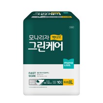모나리자 액티브 그린케어 매직벨트 성인기저귀 특대형, 10개입, 4개