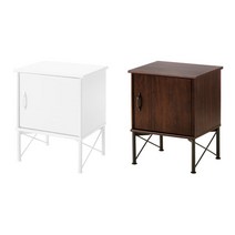 이케아 MUSKEN 무스켄 침대협탁, 브라운_303.786.80