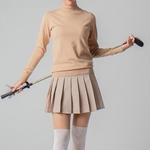 여성골프웨어 니트 이너웨어 반폴라 3컬러