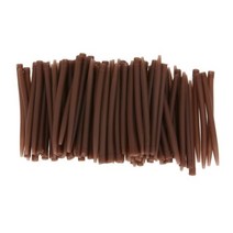 100PCS 터미널 잉어 낚시 엉킴 방지 슬리브 후크 고무 팁 튜브 포지셔너 태클과 연결, 50pcs 53mm 2, CHINA